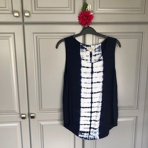 Navy and white Tank Top from Olive and Oak